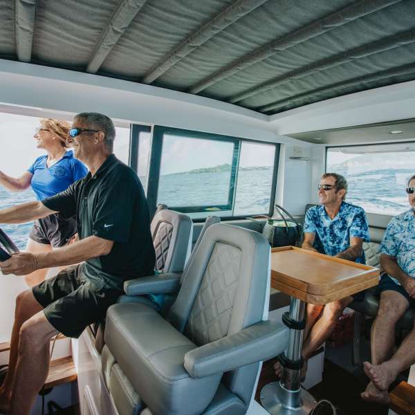 a couple of people that are sitting on a bench