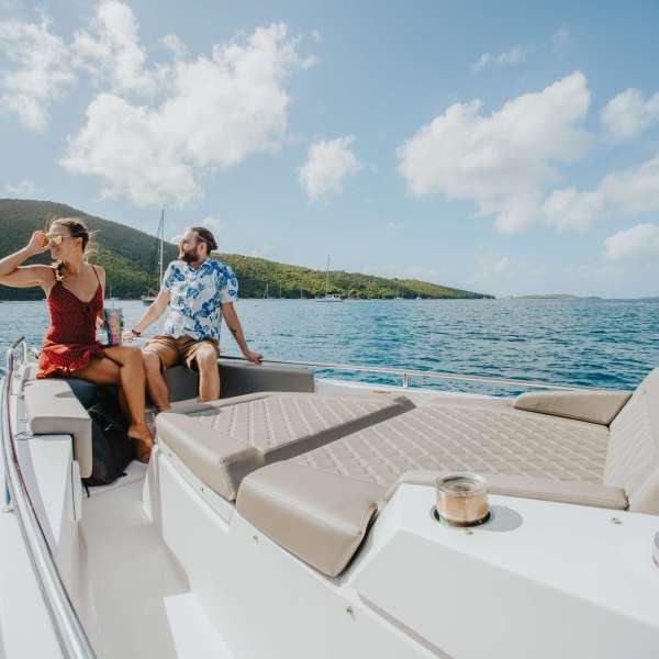 a person sitting at a beach
