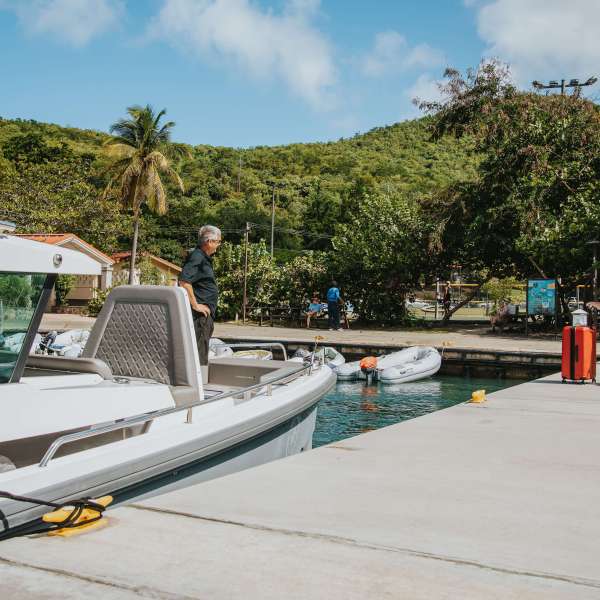 a group of people in a park